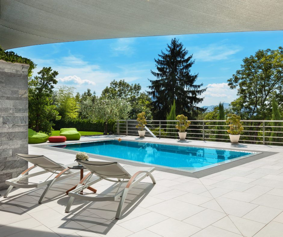 swimming pool inside the house